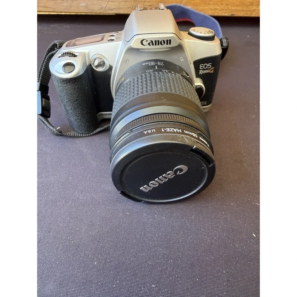 Canon EOS Rebel G 35mm Film‎ Camera w/ 28-80mm Lens Vintage